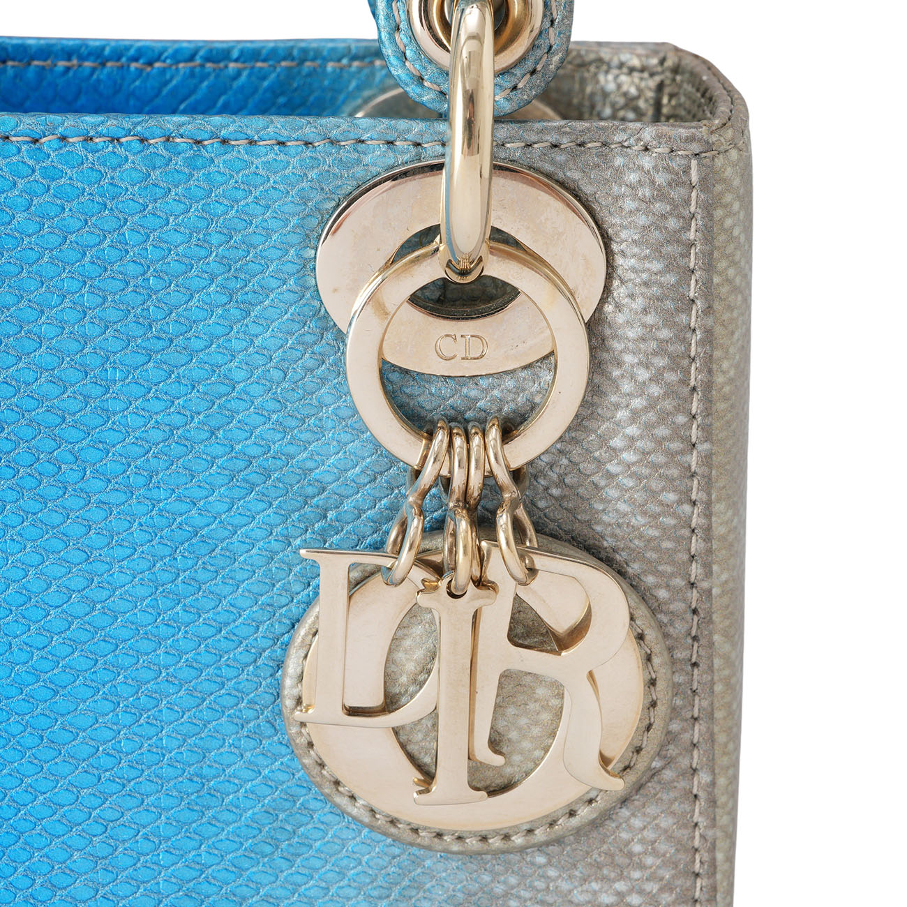 CHRISTIAN DIOR(USED)디올 리자드 레이디디올 미니  & 트윌리